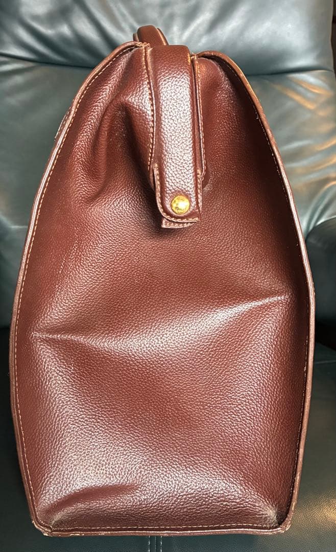 ヤ*ダ様 バーバリー　ブラウン　レザー ダレスバッグ