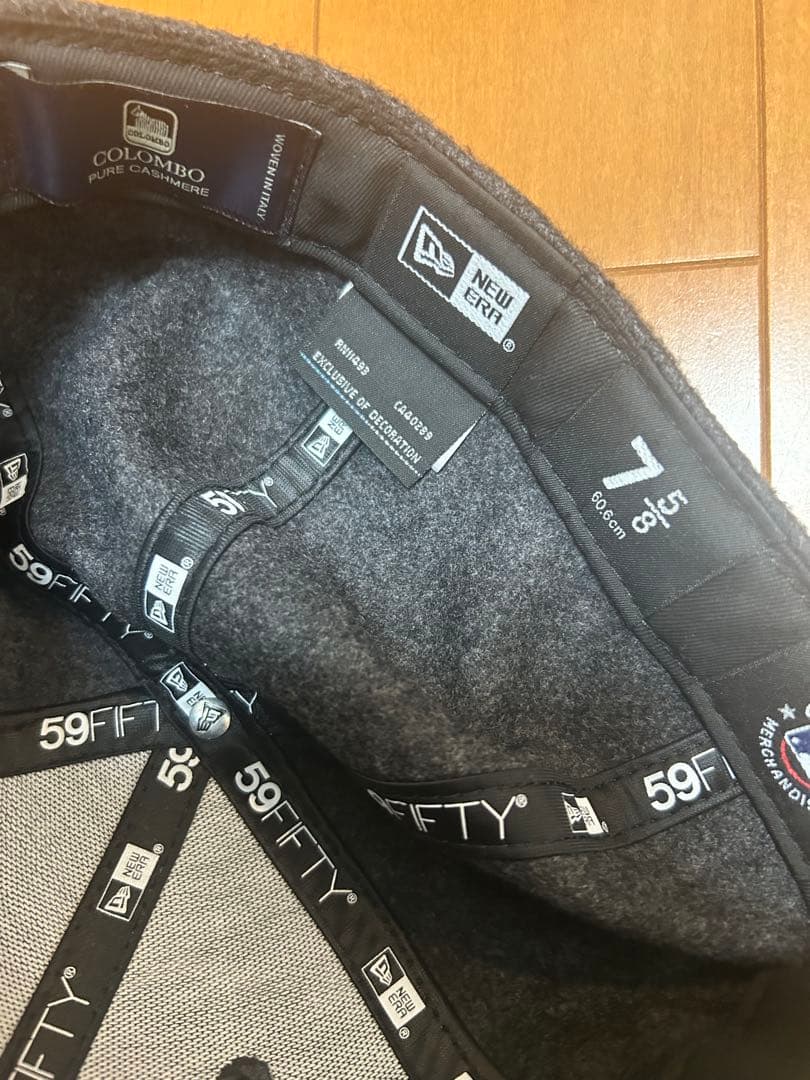 PC 59FIFTY Cashmere カシミヤ ドジャース チャコール