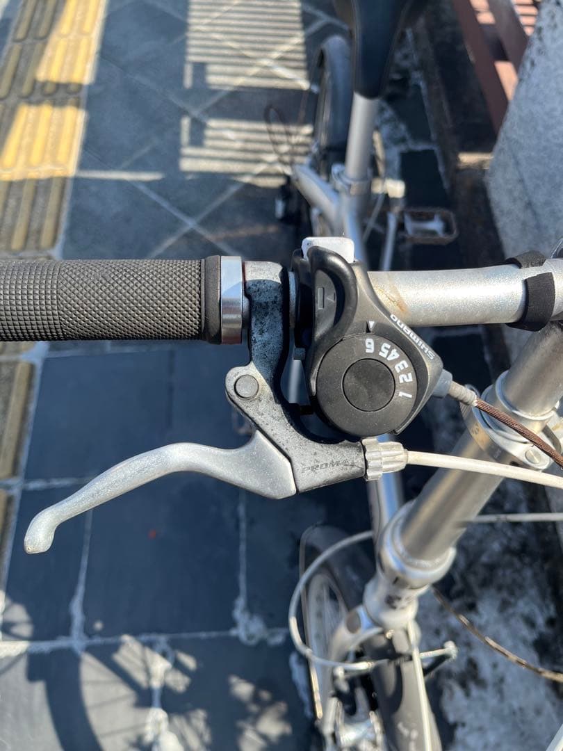 未整備　DAHON route 20インチ　6段変速　折り畳み自転車　ダホン