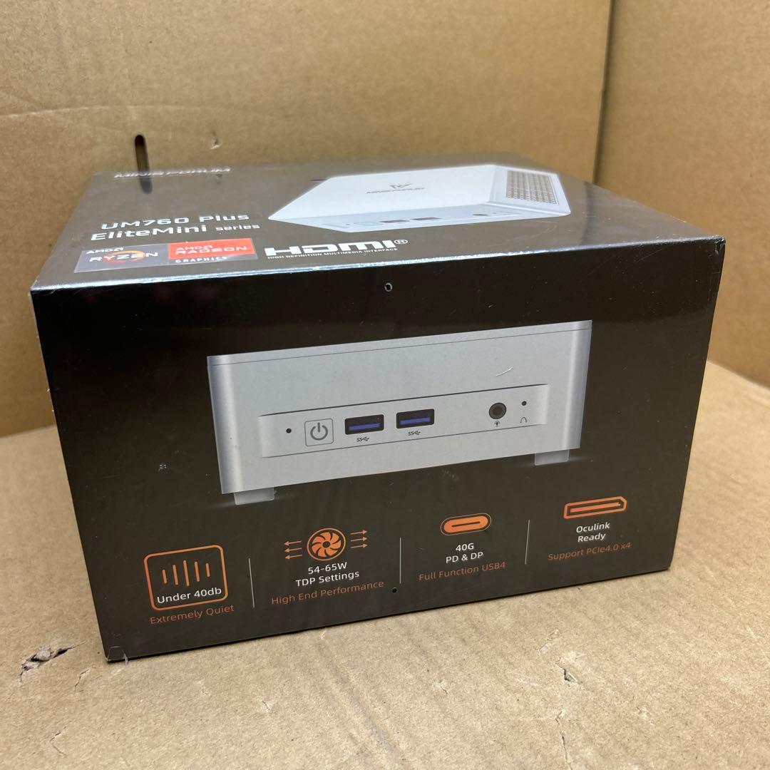新品　MINISFORUM UM760 Plus ミニpc