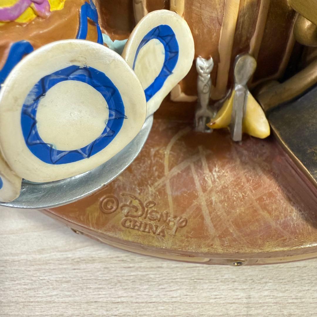 希少 廃盤品★ディズニー 美女と野獣 ライトアップ スノーグローブ スノードーム