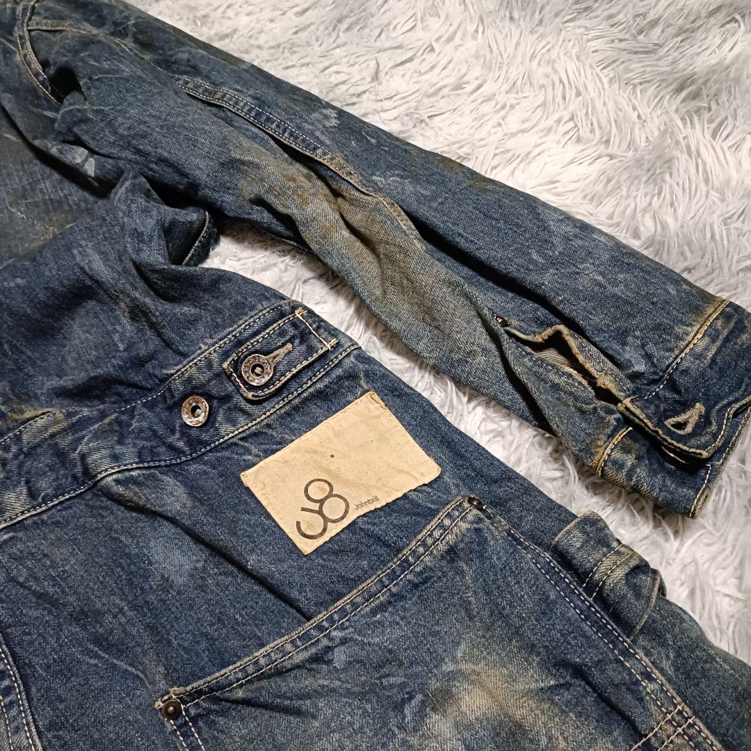 ジョンブル つなぎ デニムサロペット エンジニアオールインワン JOHNBULL