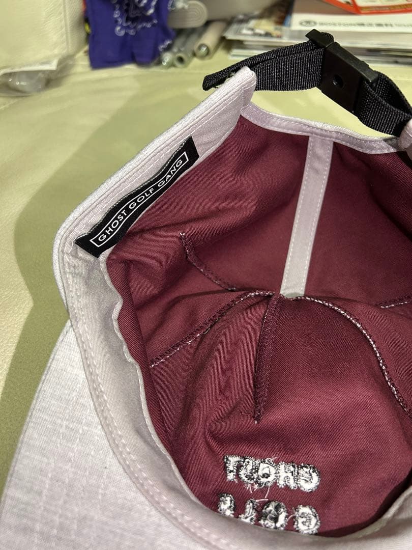 GHOST GOLF GANG キャップ グレー