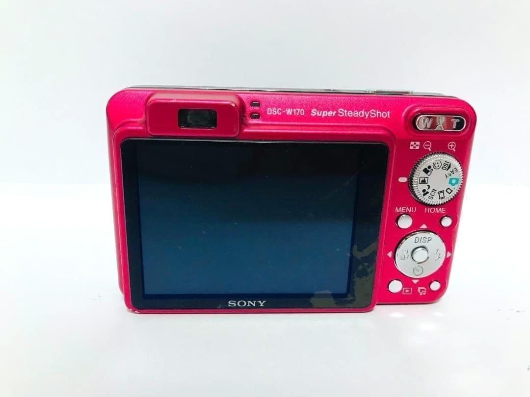 【お値下げ歓迎・美品】SONY Cyber-shot DSC-W170 レッド