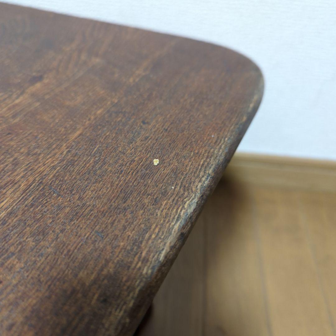 木製テーブル　無垢　古民家　昭和レトロ