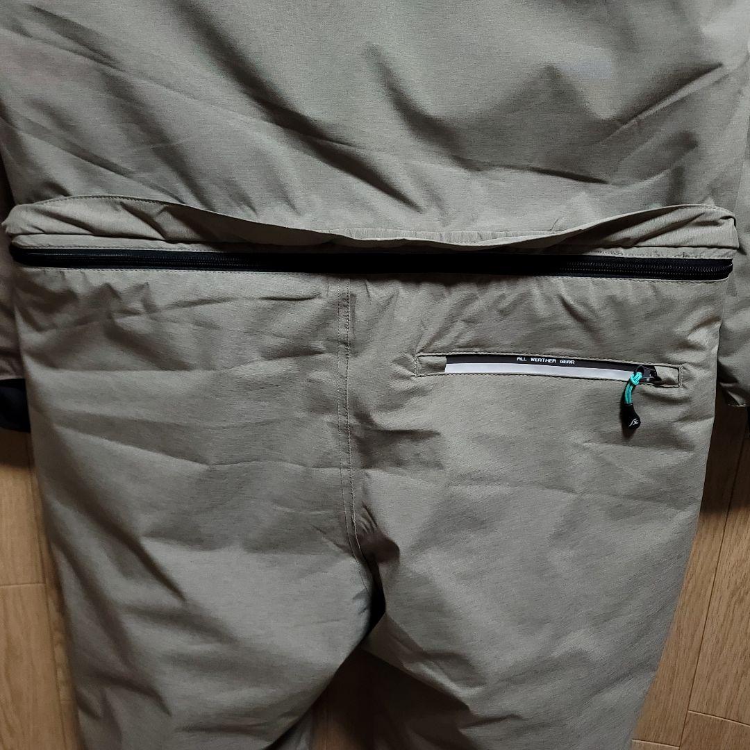 【Lサイズ】ワークマン AEGIS 防水防寒ツナギ MIX ベージュ