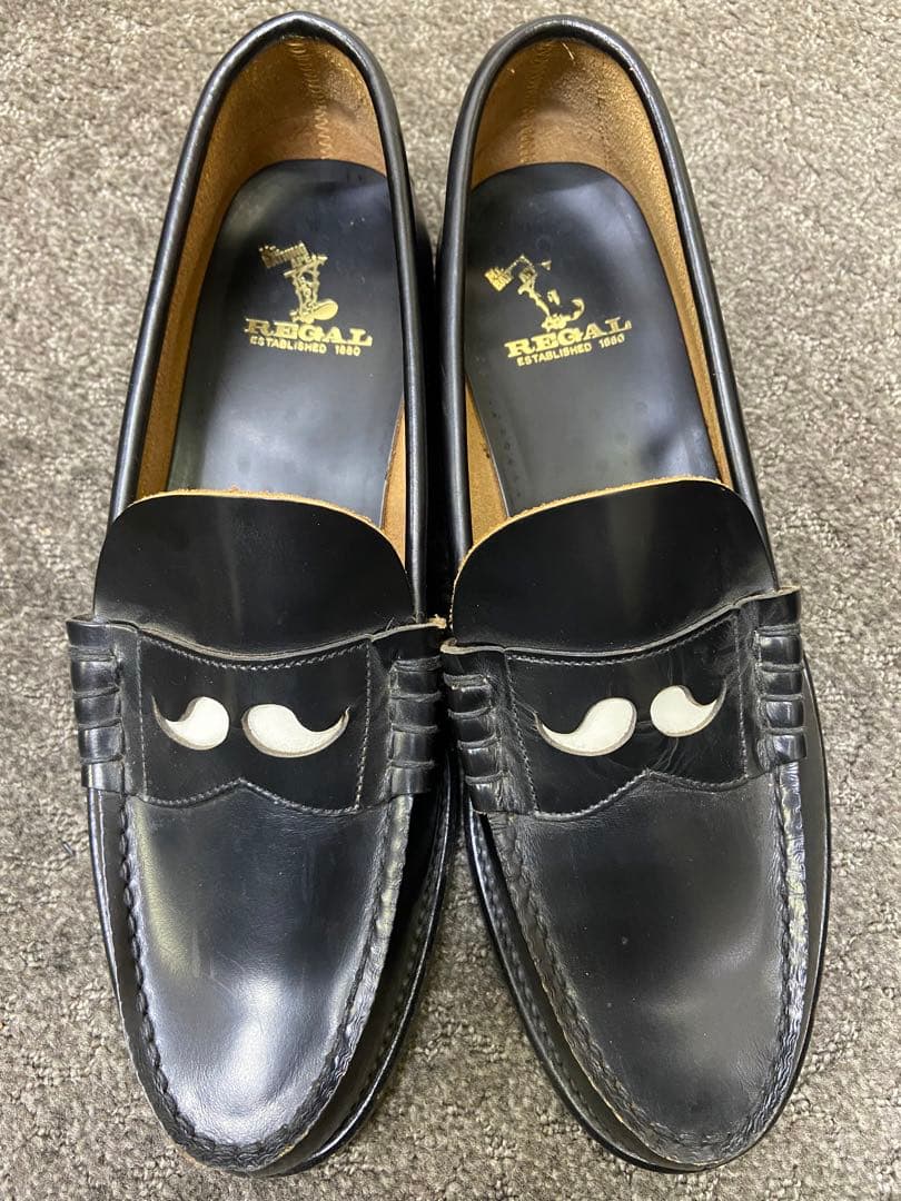 Mr.BATHING APE × REGAL ひげローファ 27cm