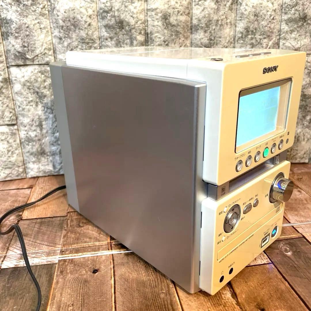 #894 SONY MD搭載オールインワンコンポ CMT-M35WM