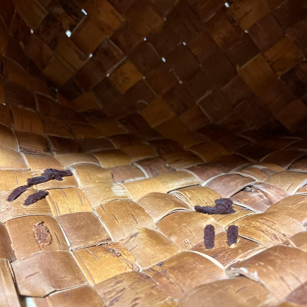 白樺かごバッグ　特大サイズ　フィンランド　北欧