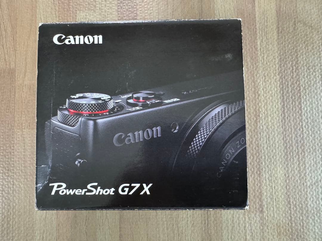 Canon PowerShot G7 X・バッテリー2個&SDカード付