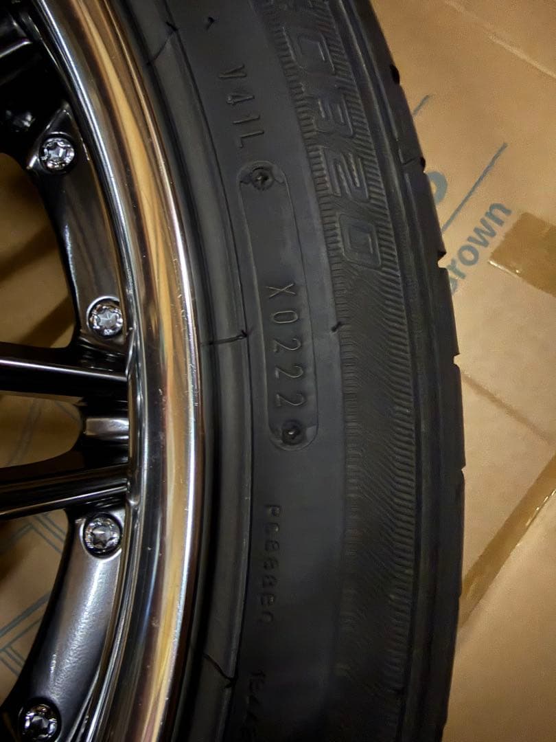 ワーク クヴェル20㌅ ダンロップルマンv245/40R20 4本セット
