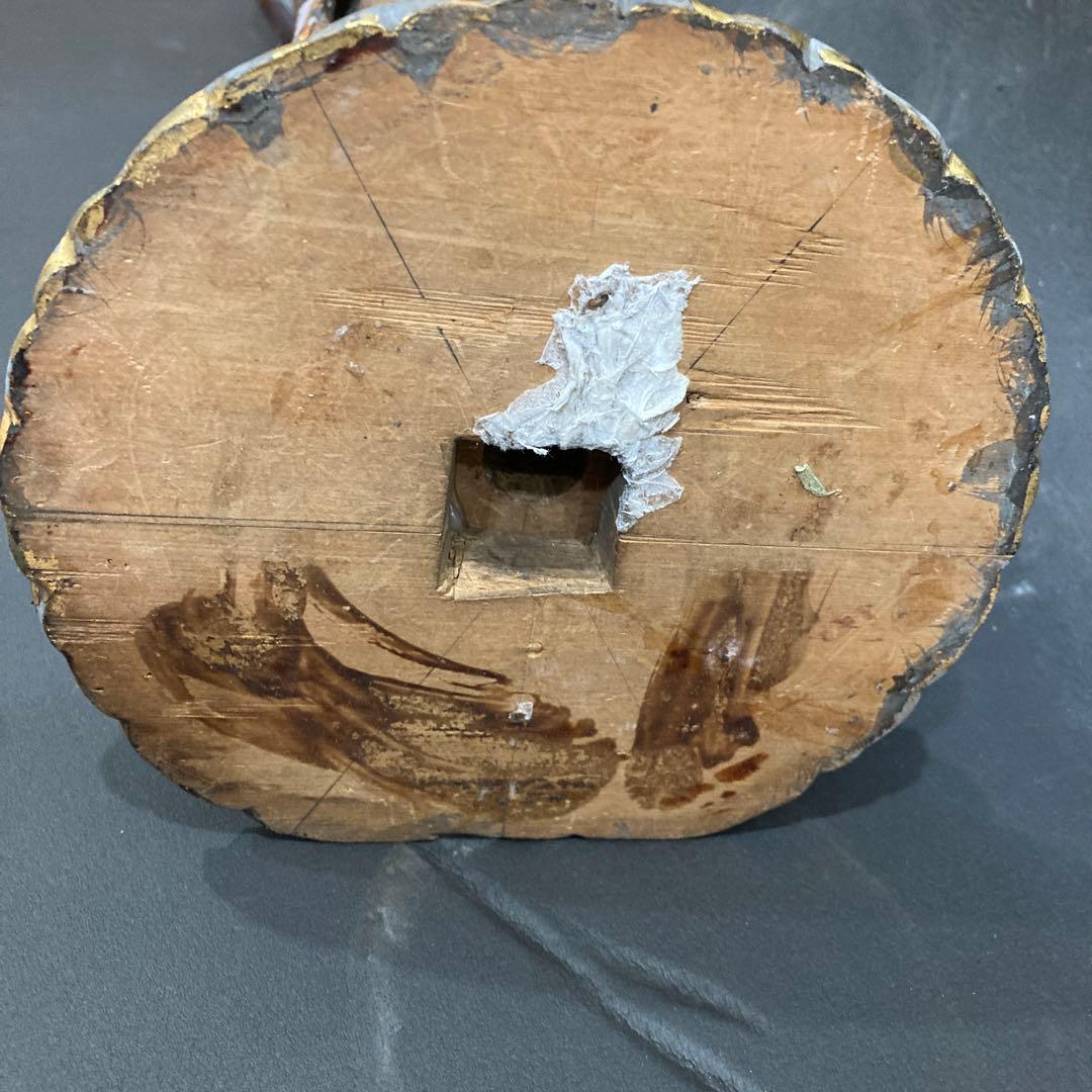 阿弥陀如来　室町時代　木製　木彫