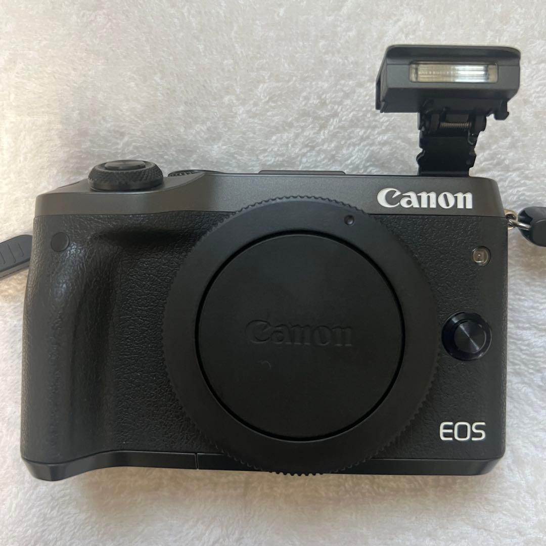 2/10限定値引き！！CanonEOS M6ミラーレスカメラ本体と付属品他