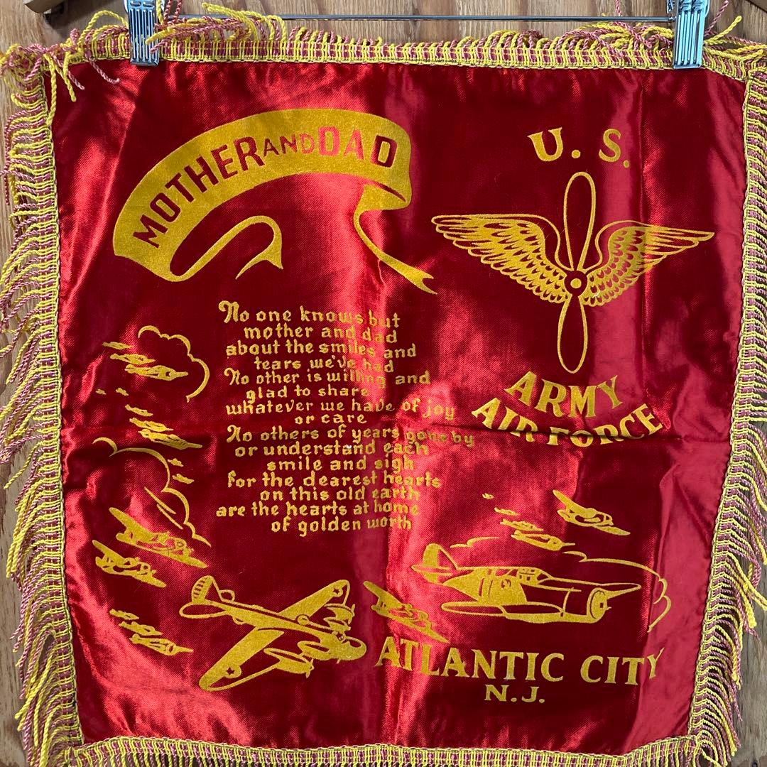 40's USミリタリー　スイートハート　ピロー　クッションカバービンテージ14