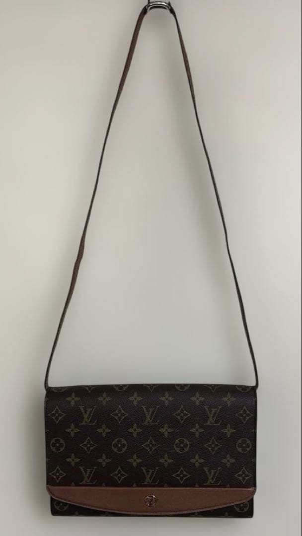 美品ルイヴィトン ボルドー M51797 2WAY ショルダー&クラッチバッグ