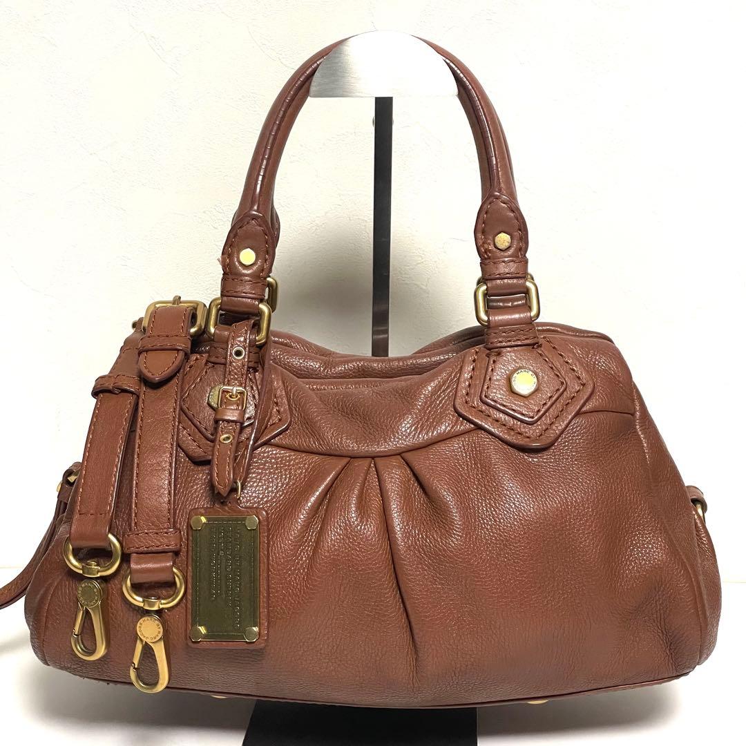 ✨極美品✨MARCJACOBS レザー 2wayバッグ ボストン型 Y2K