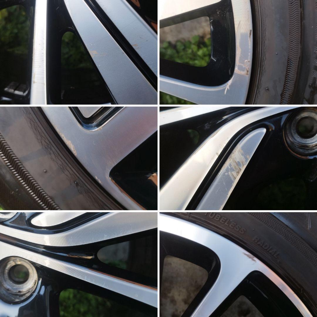 シトロエン グランドC4ピカソ純正ホイール17㌅+ブリヂストン夏タイヤ6~7分山