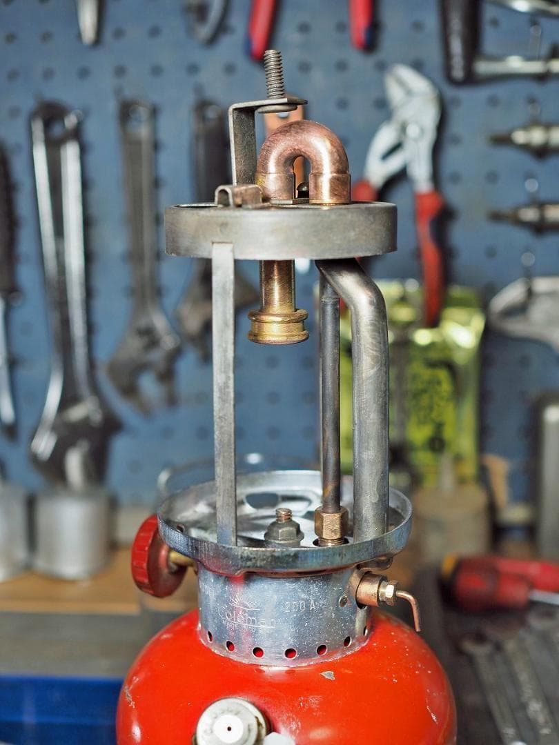 朱色タンク1967年5月製 コールマン 200A ランタン (パテペン) t61