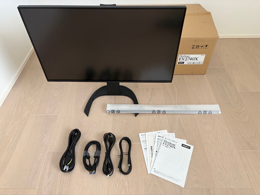 【24年購入】EIZO EV2740X 4K 極美品 使用2830h 元箱付