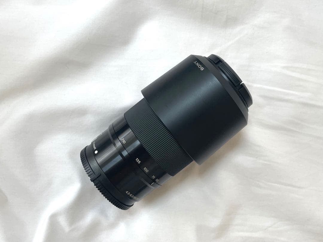 【値下げしました】一眼カメラEマウント用レンズ E55-210mm