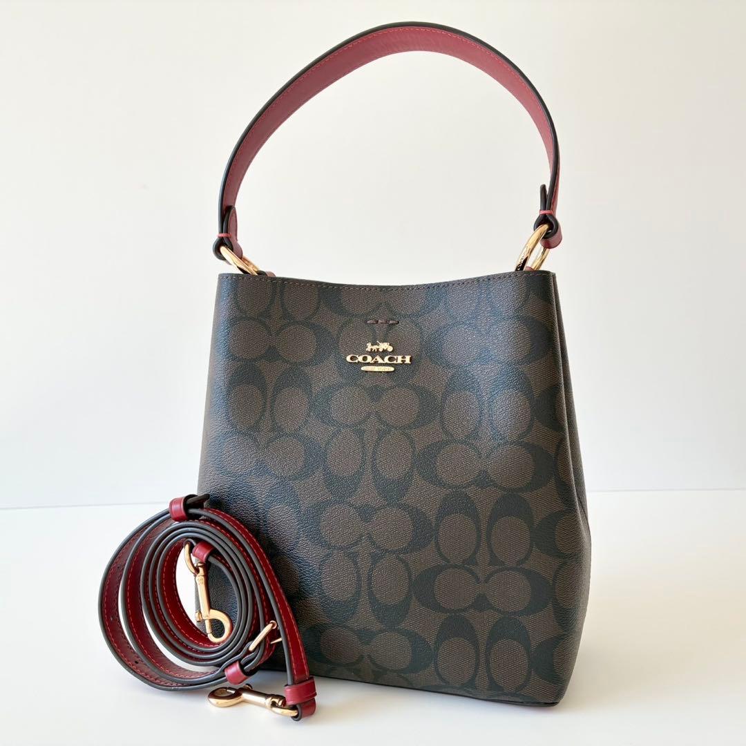 【新品】COACH スモール タウン バケット 2way ショルダーバッグ