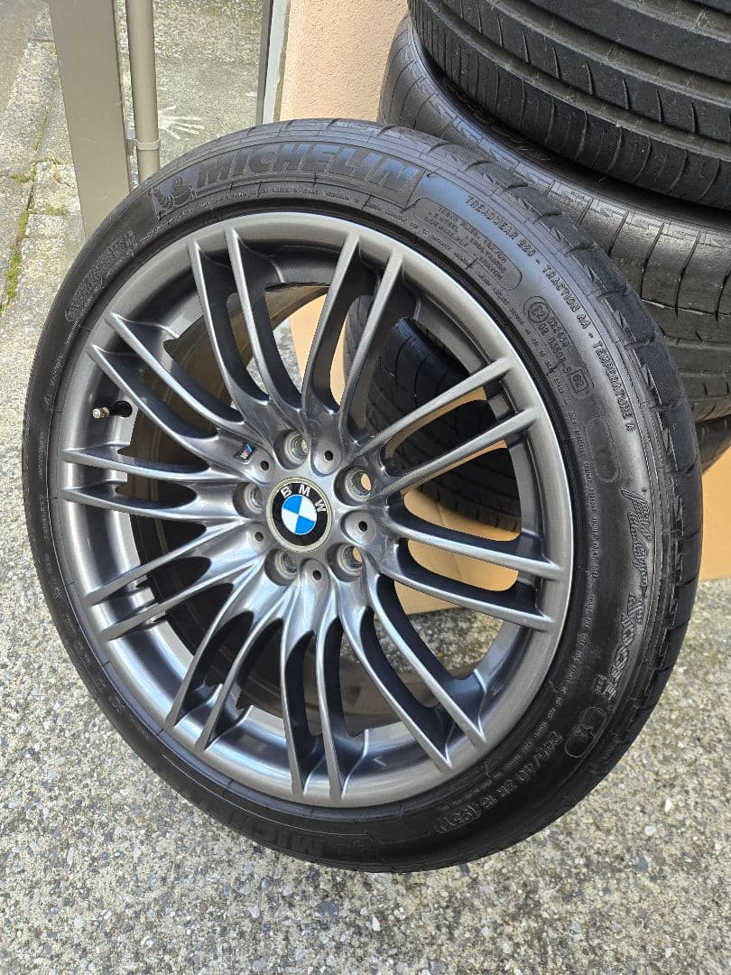  E92 M3 純正ホイール MICHELIN 18インチ タイヤ付 4本