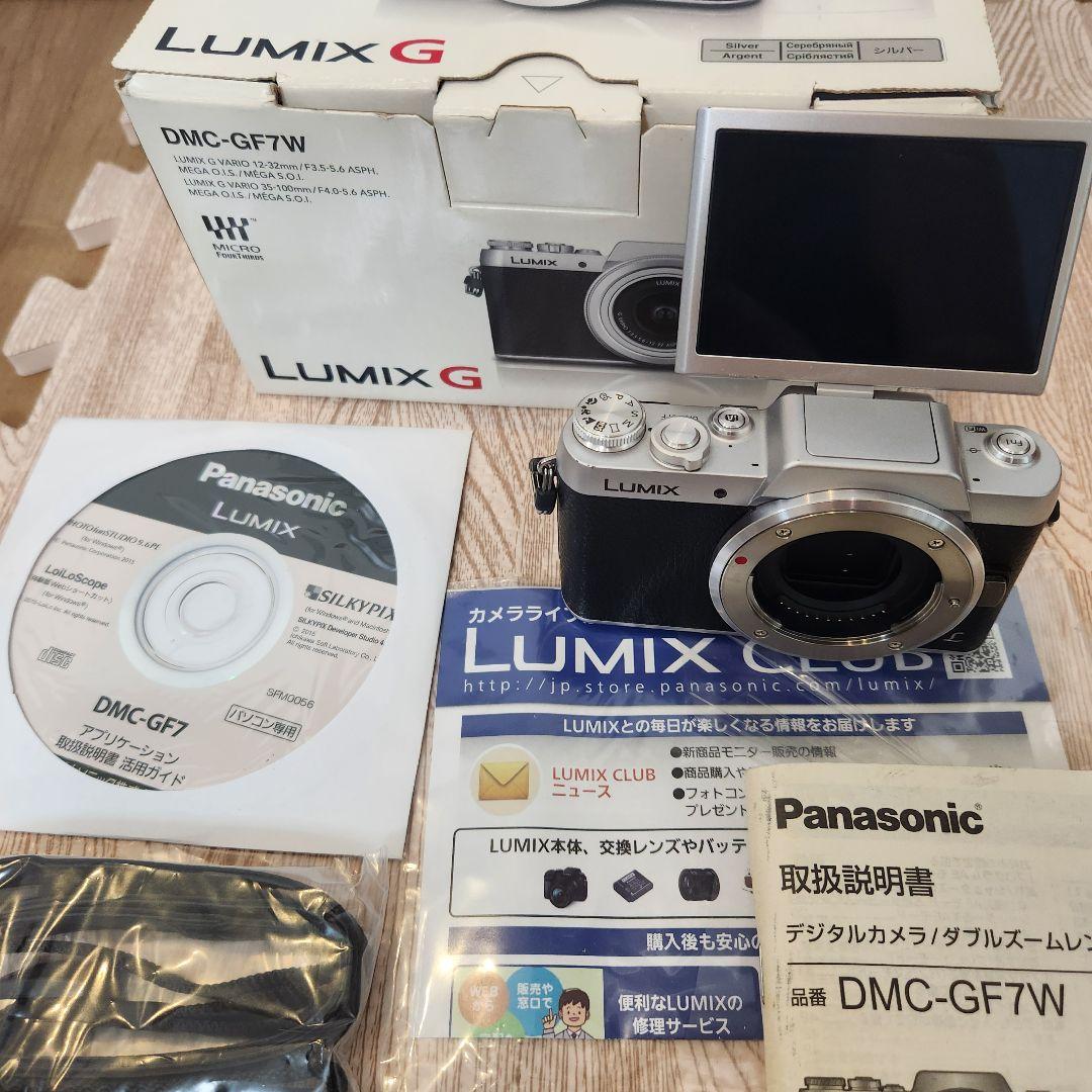 Panasonic DMC-GF7W ミラーレス一眼 本体