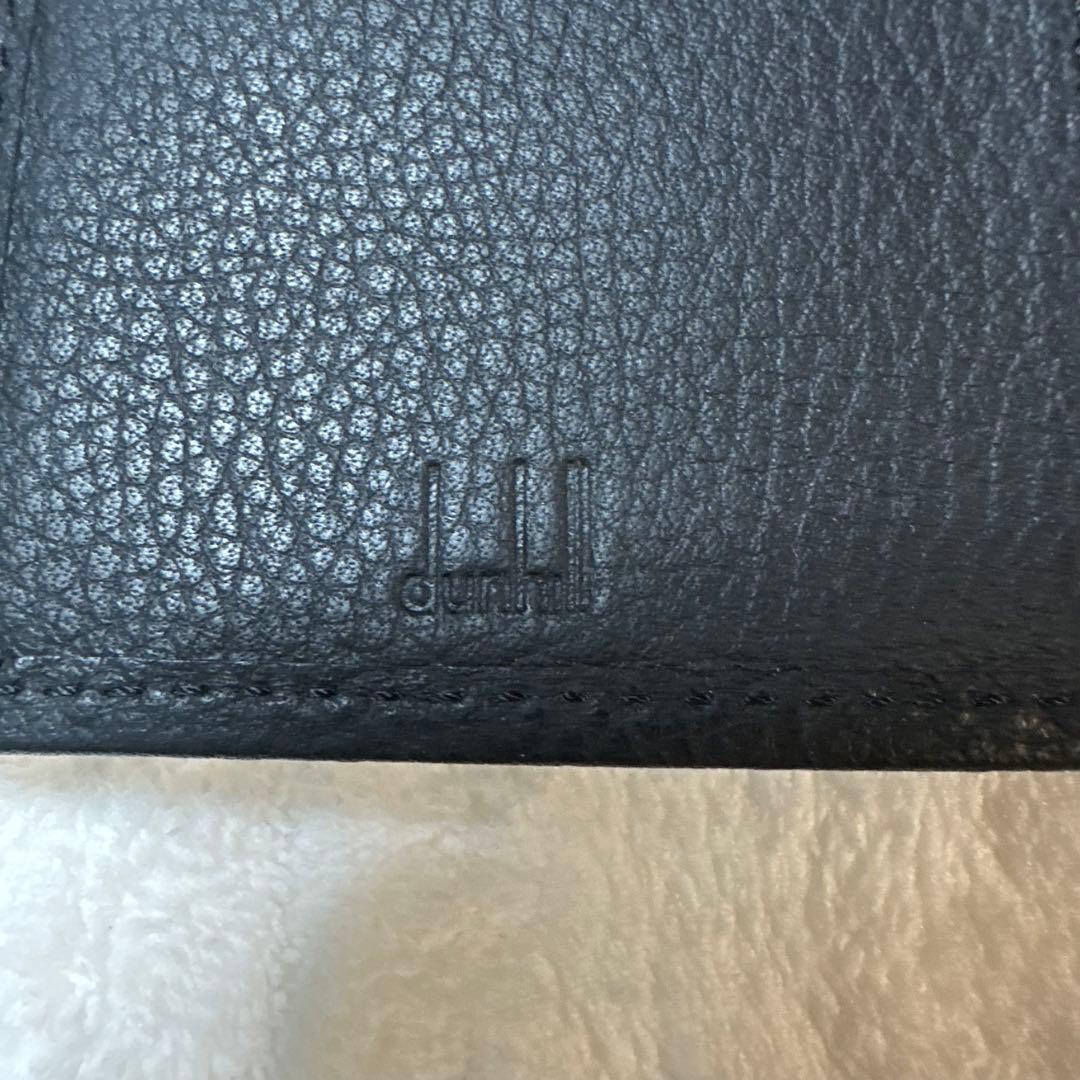 【新品】dunhill（ダンヒル） レザーカードケース ブラック 名刺入