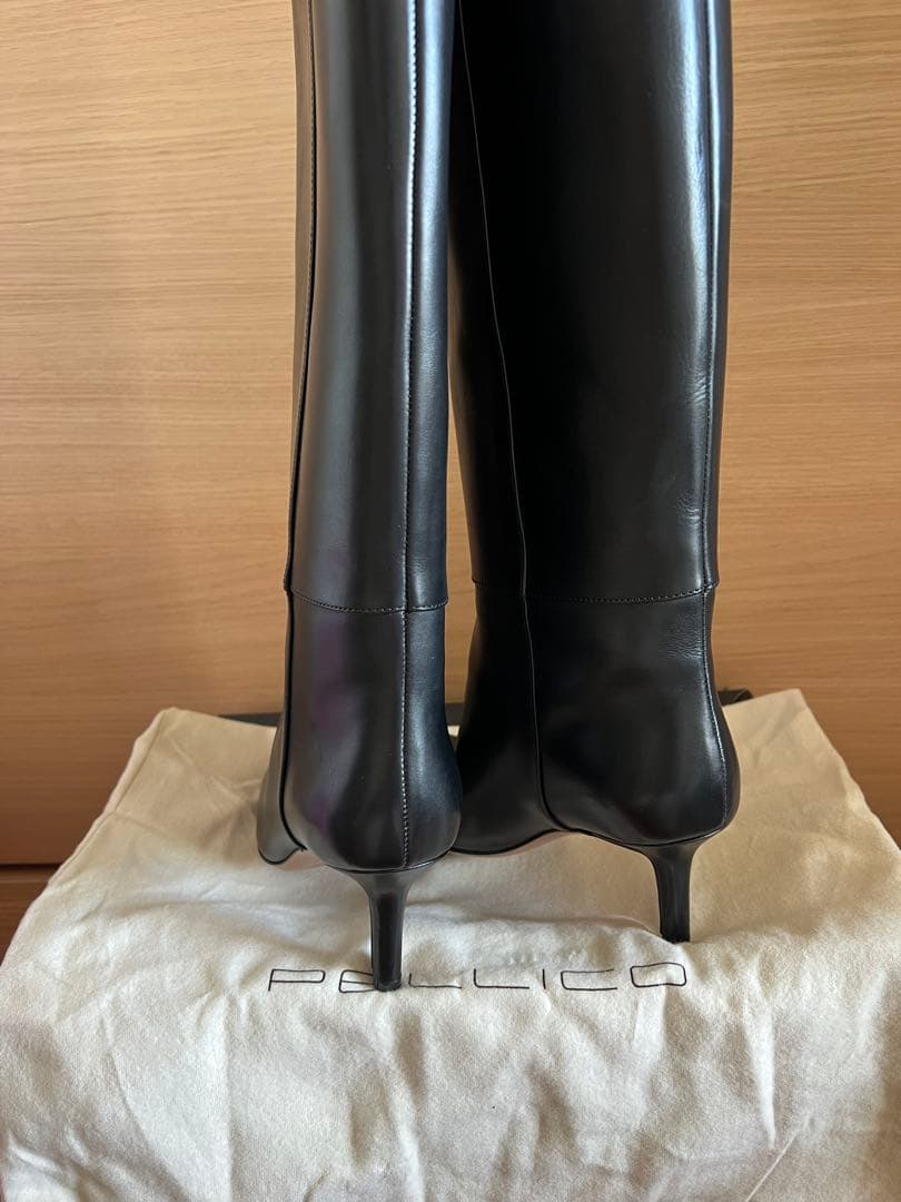 PELLICO / ALMOND TOE LONG BOOTS ¥94,600