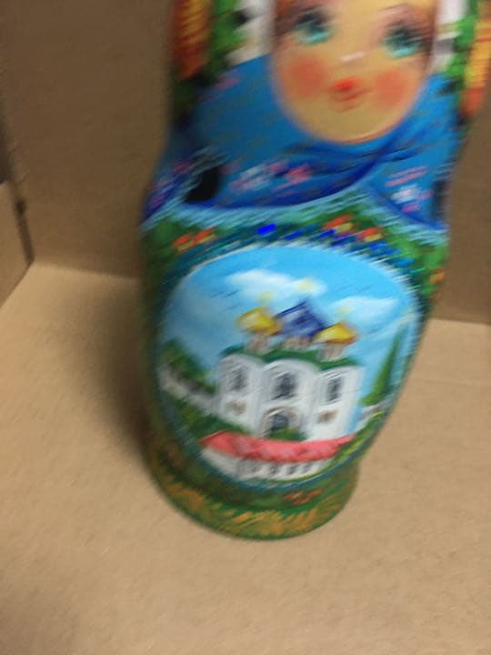 マトリョーシカ　アーティスト作品　難あり　20年以上前のもの