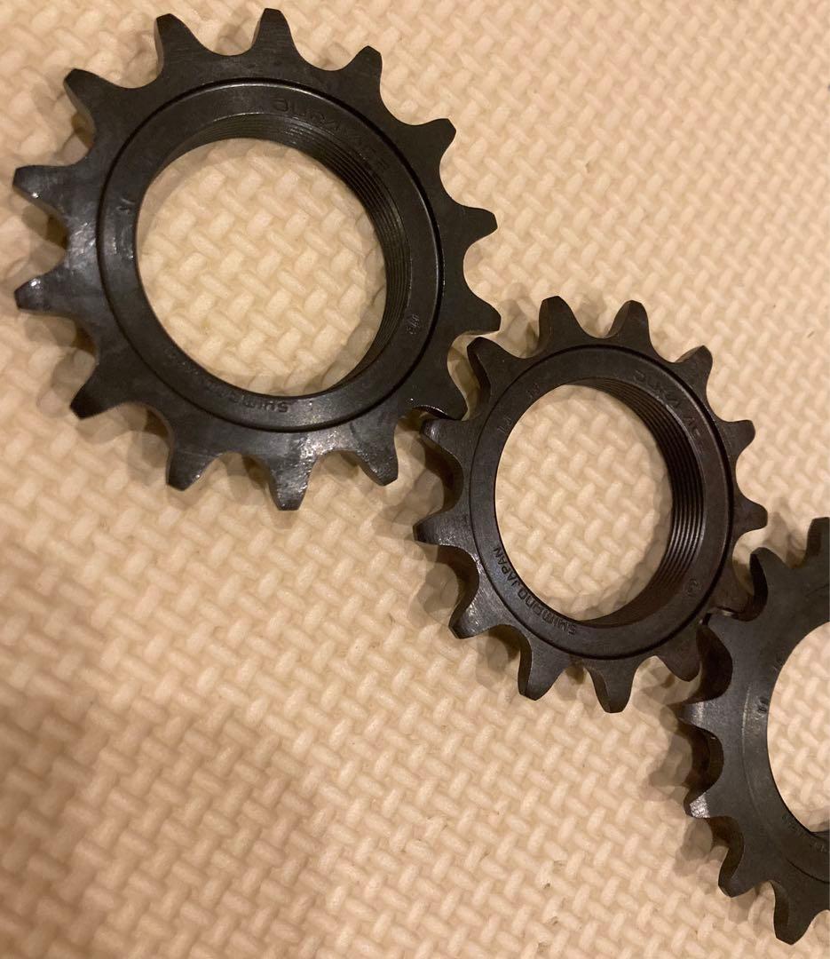デュラエース　13.14.15T 合計3点セット　ピスト コグ 小ギア　NJS