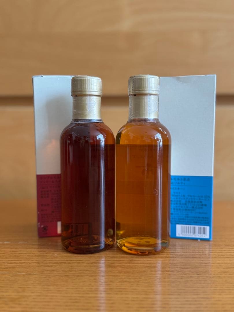 余市 シングルモルトウイスキー 2本セット 55度