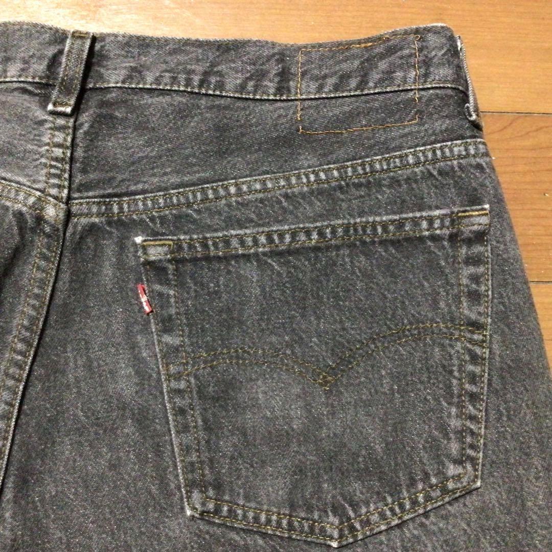 93年USA製リーバイス501 先染めブラック W38 L34