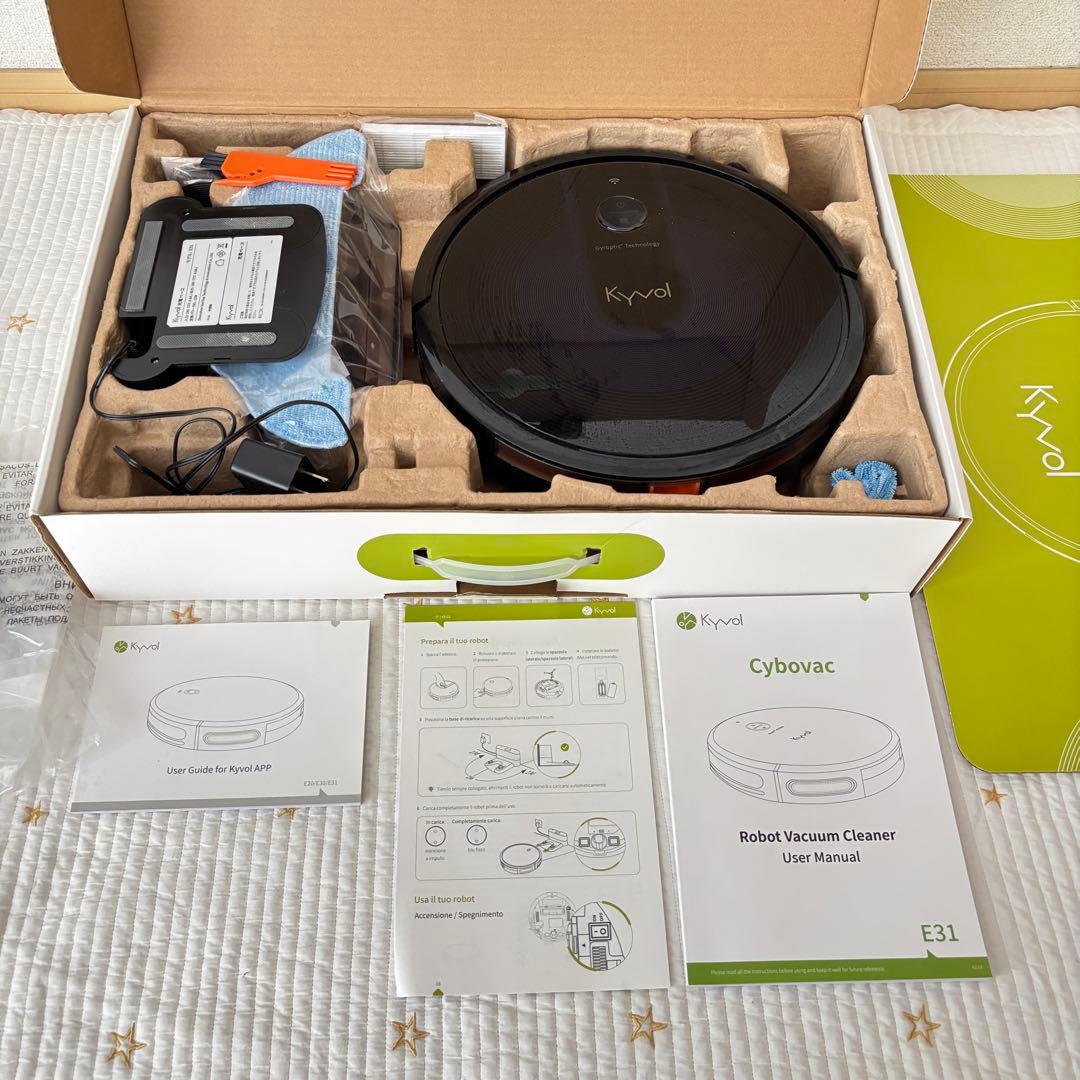 Kyvol キーボル E31 ロボット掃除機 お掃除ロボット 動作確認済み
