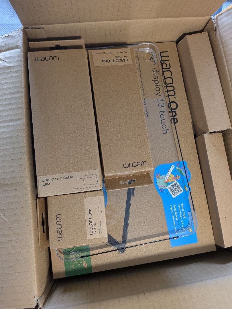 Wacom One 液晶ペンタブレット 13 touch USB-C Cable