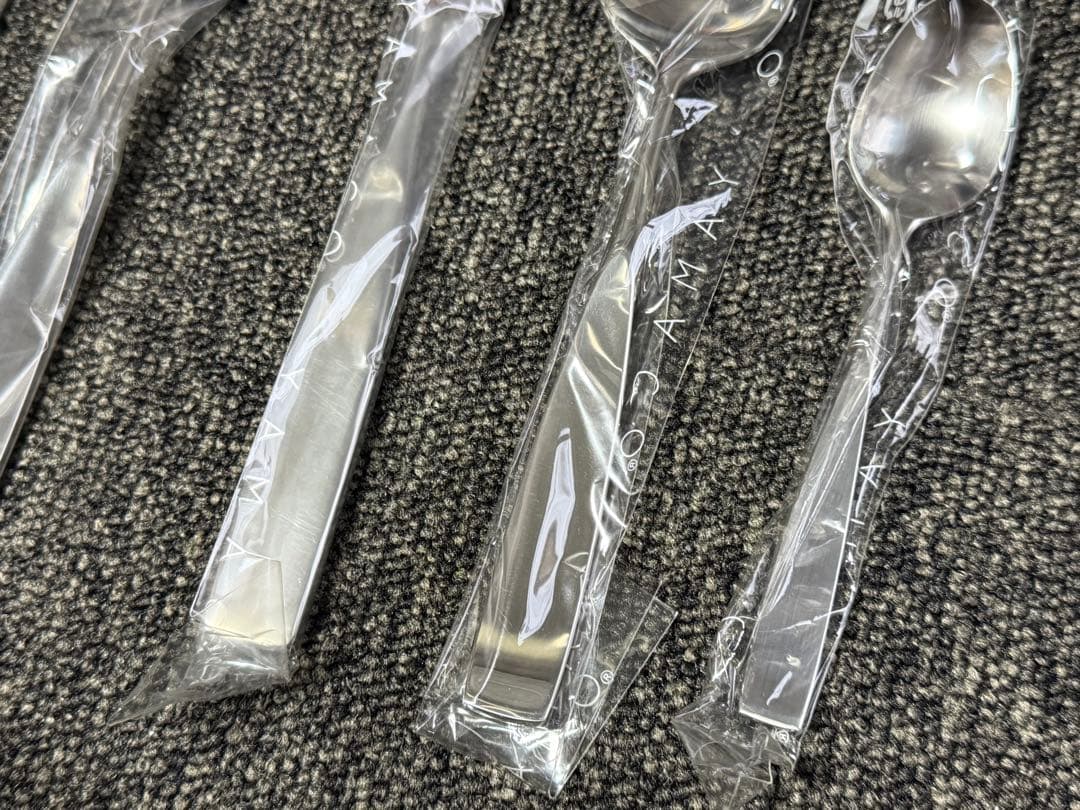 【新品】 YAMACO カラトリー 25本 ディナー セット クリスタルライン