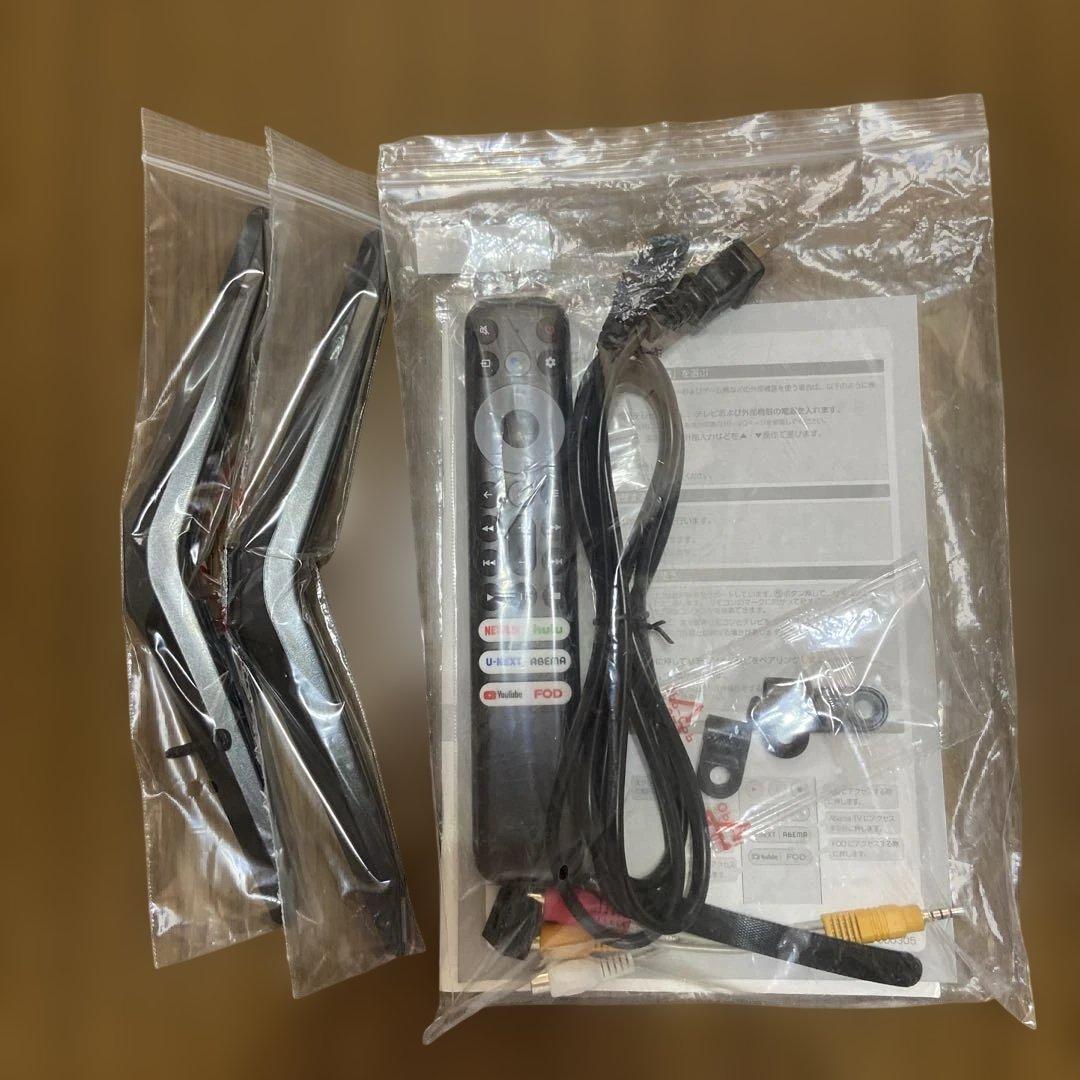 TCL 50型4KGoogle TVチューナーレス