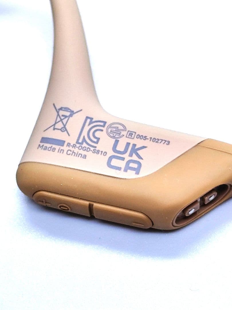 OpenRun Pro by ShokzS810骨伝導イヤホン中古品