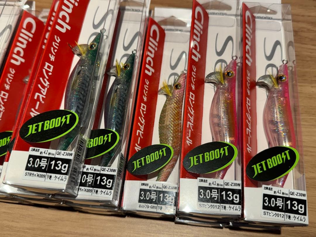 【新品未使用】シマノ クリンチ ロングアピール　ジェットブースト　３６本セット