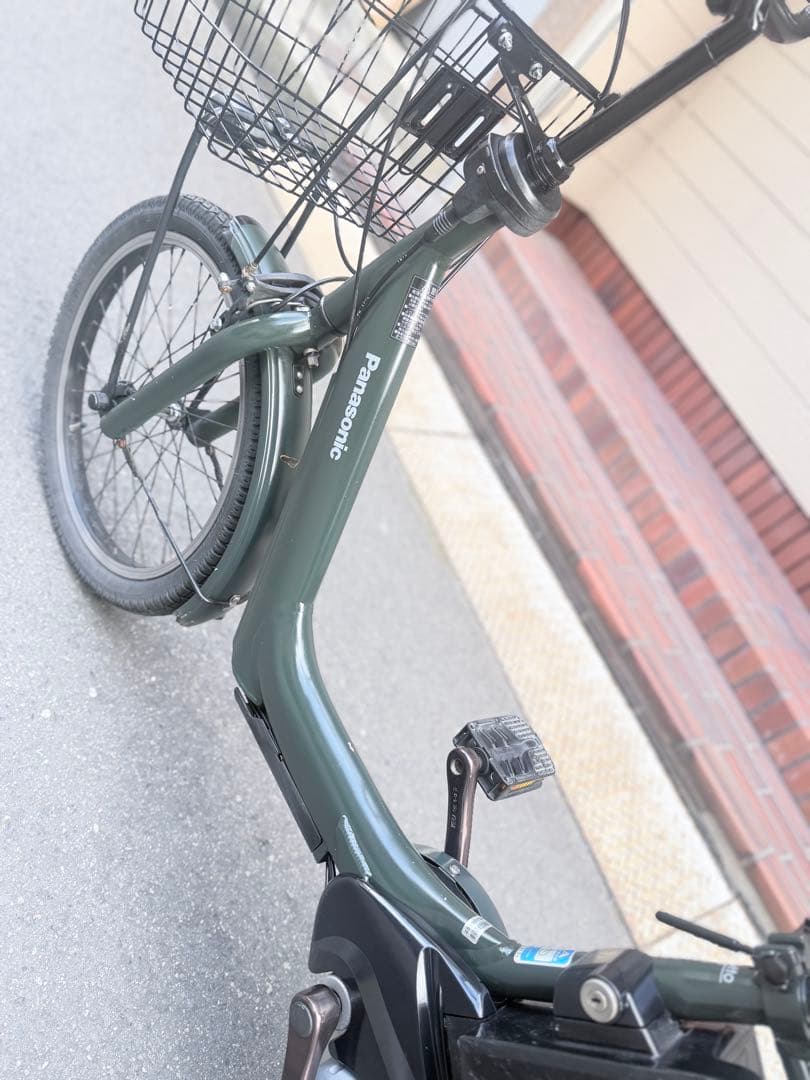 大阪府　子供乗せ　パナソニック　 電動アシスト自転車 チャイルドシート付き