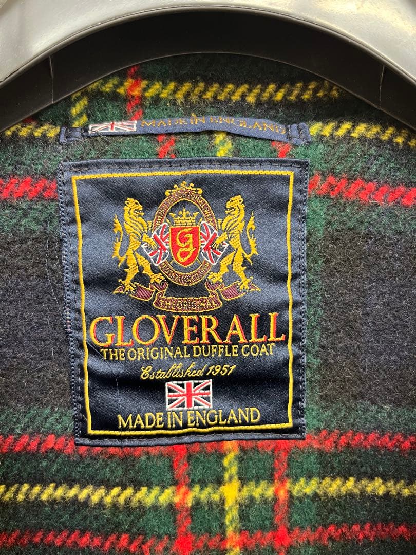 ★美品★ Gloverall グローバーオール ダッフルコート チャコールグレー