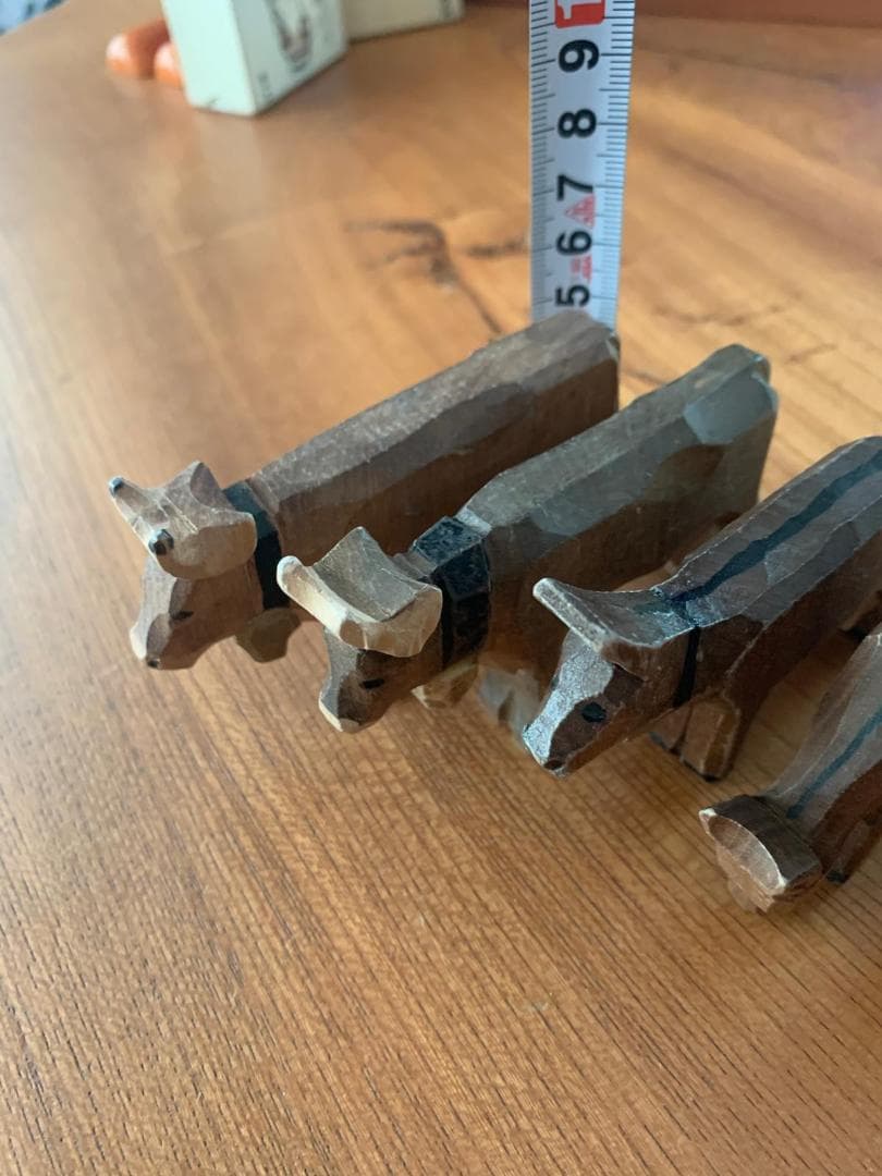 ヨーロッパ ビンテージ 牛 木彫り 郷土玩具 民芸 北欧 スイス ドイツ