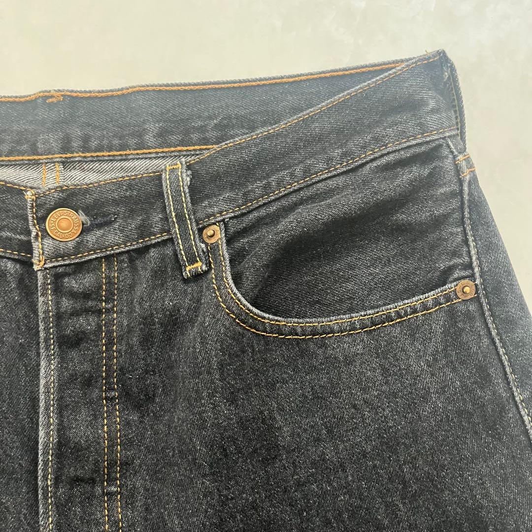 Levi’s 501XX ブラックデニム W34 L32 メキシコ製 リーバイス