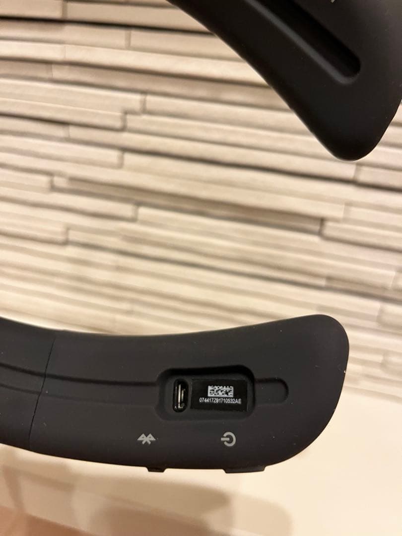 BOSE ネックスピーカー グレー 専用カバー付き