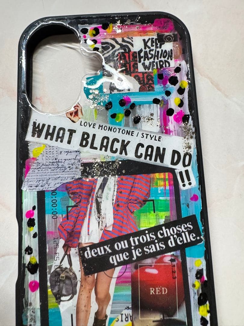 オリジナルアート 一点物 × iPhone16ケース