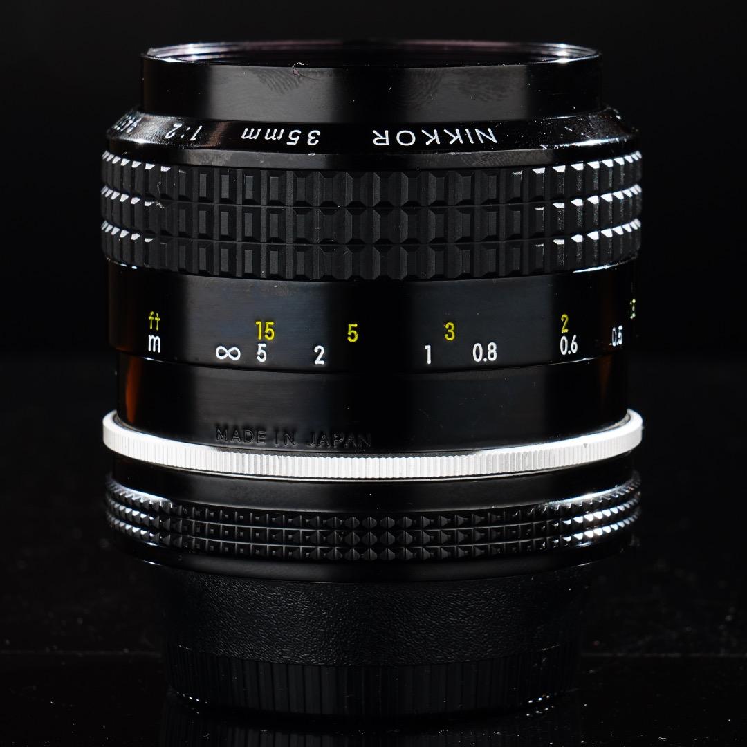 【整備＆テスト済】Nikon Ai Nikkor 35mm F2 ニコン 500