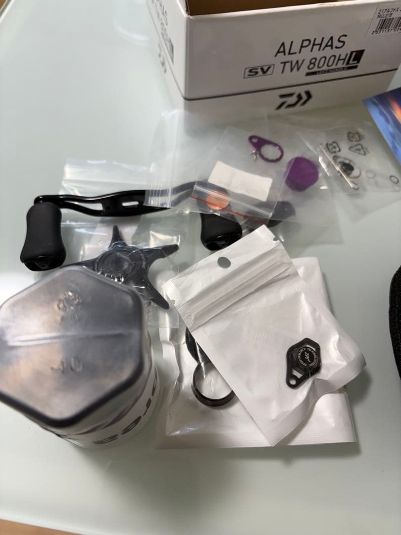 ALPHAS SV TW 800HL ベイトリール