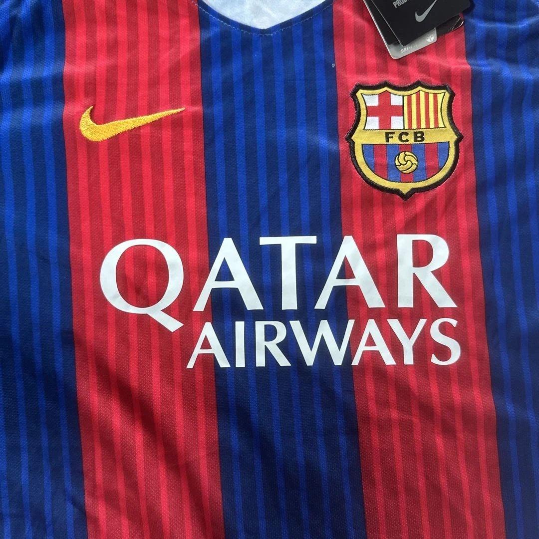 未使用　タグ付　NIKE バルセロナ　バルサ　ユニフォーム　XL メッシ　10