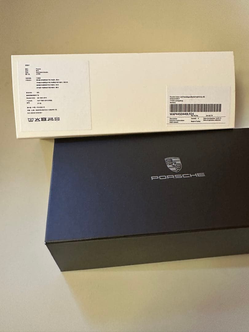 非売品　ポルシェ　ノベルティ　ソックス　4足