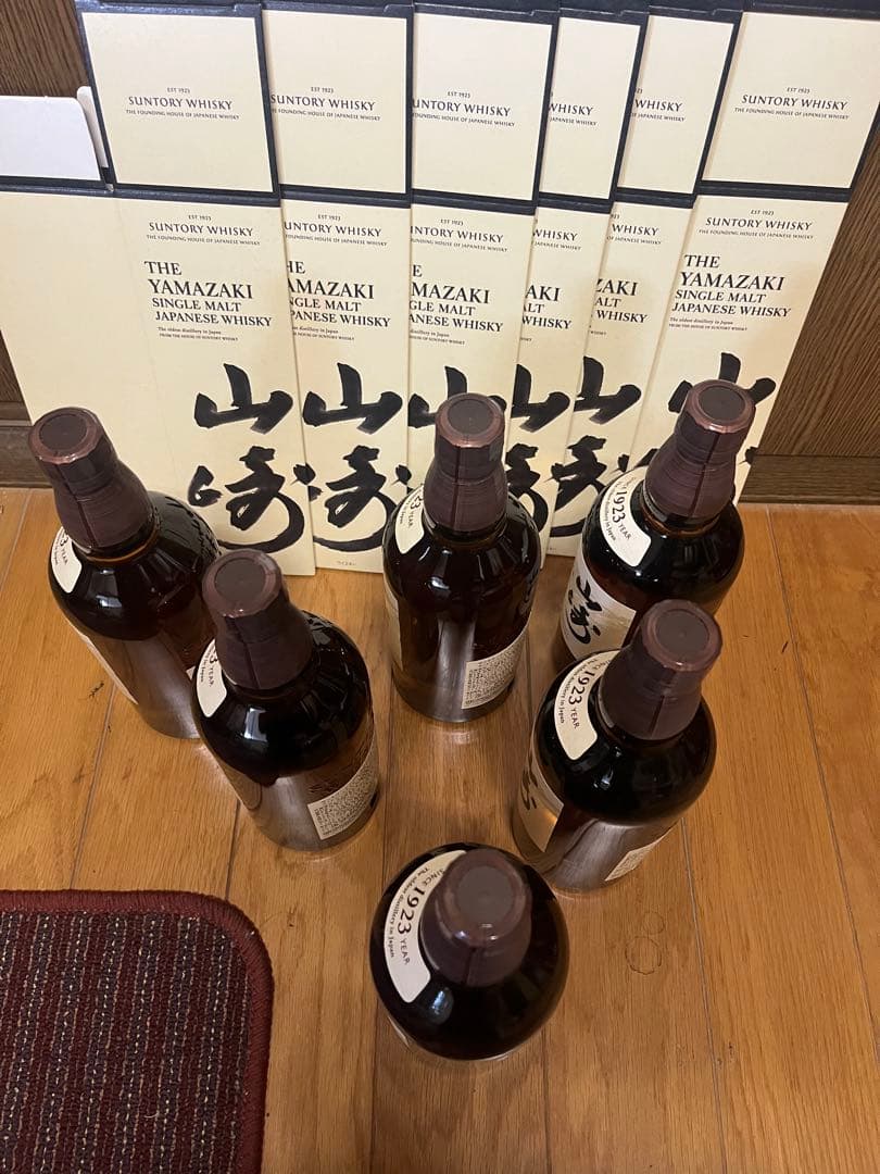 サントリー山崎NV 700㎖　100周年記念ボトル 6本　箱付